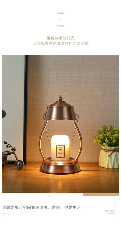 Vintage Candle Warmer Lamp – Antique Style Flameless Fragrance Light