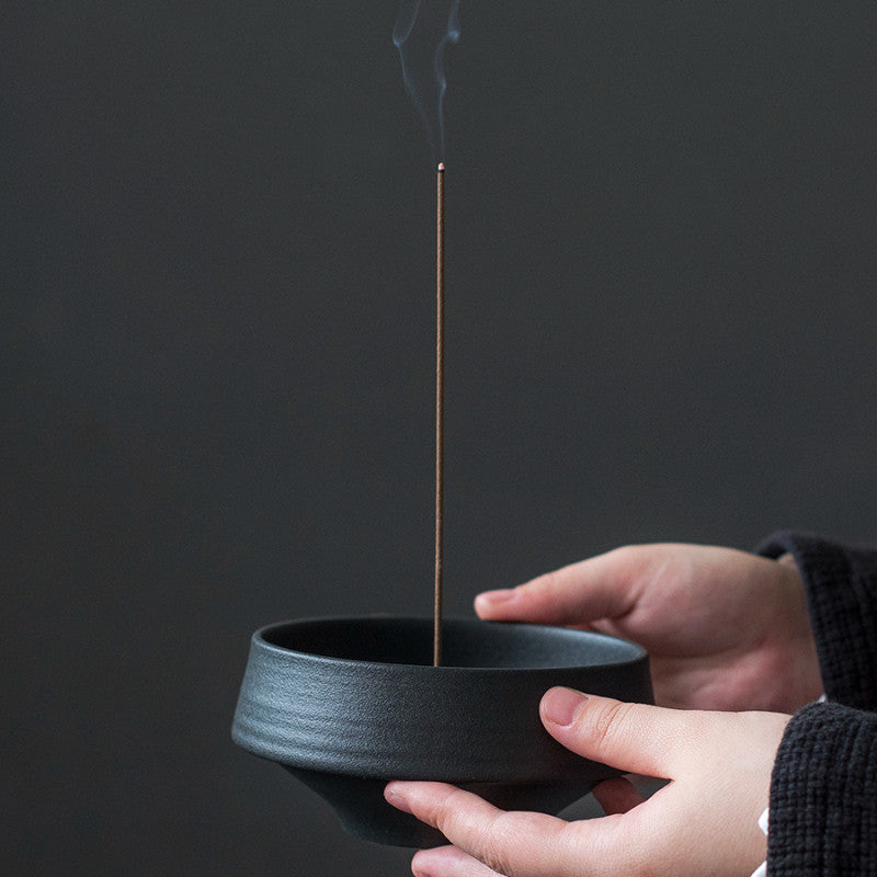 Handmade Japanese Ceramic Zen Incense Burner - The Gift Company