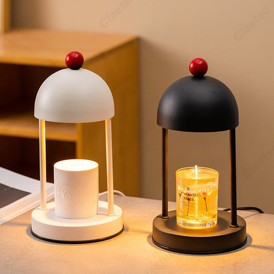 Retro Wrought Iron Candle Warmer Lamp for Home Fragrance