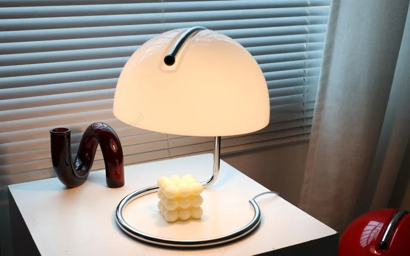Bauhaus Glass Candle Warmer Lamp with Dimmer & Timer