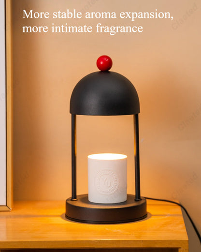 Retro Wrought Iron Candle Warmer Lamp for Home Fragrance