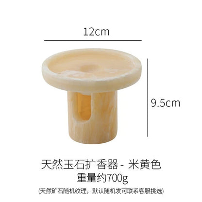 Marble Essential Oil Burner & Wax Warmer for Home Décor