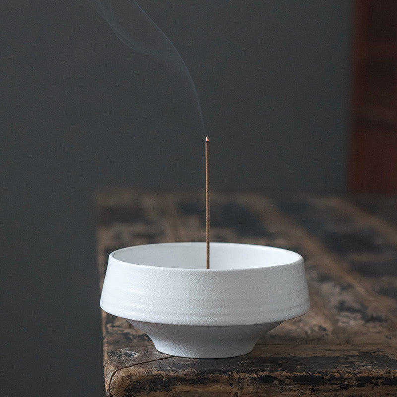 Handmade Japanese Ceramic Zen Incense Burner - The Gift Company