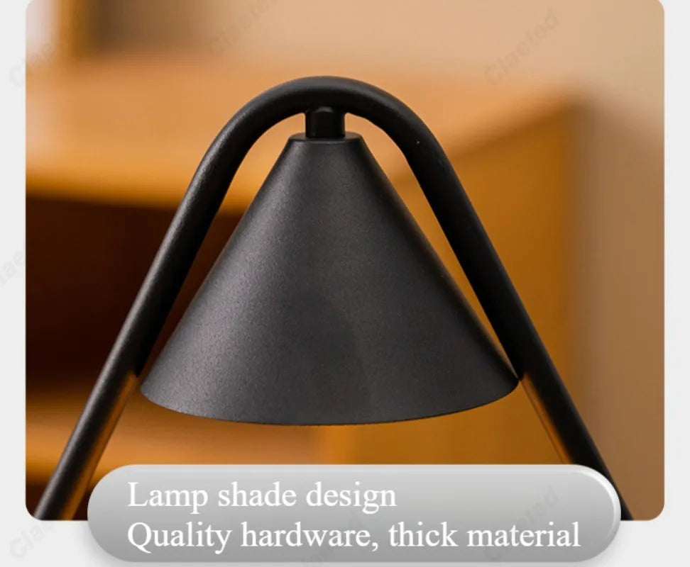Minimalist Wrought-Iron Candle Warmer Lamp with Timer or Dimmer – view 12