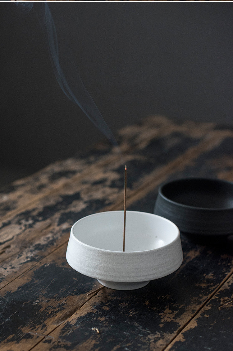 Handmade Japanese Ceramic Zen Incense Burner - The Gift Company