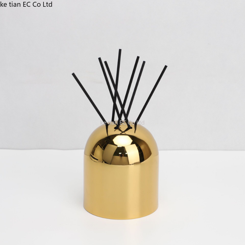 Gold Metal Reed Diffuser Bottle