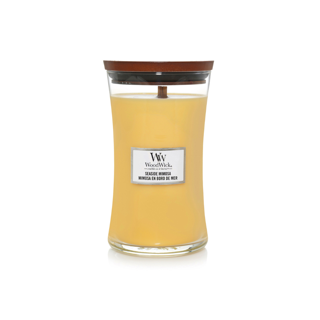 WoodWick Seaside Mimosa Large Candle 609g