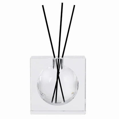 Square Clear Glass Reed Diffuser Bottle – view 6