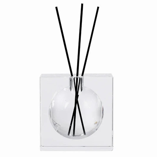 Square Clear Glass Reed Diffuser Bottle – view 6