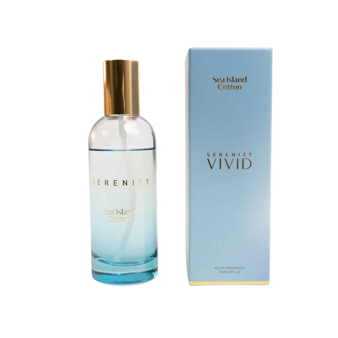 Serenity Sea Island Cotton Room Spray 100mL - The Gift Company