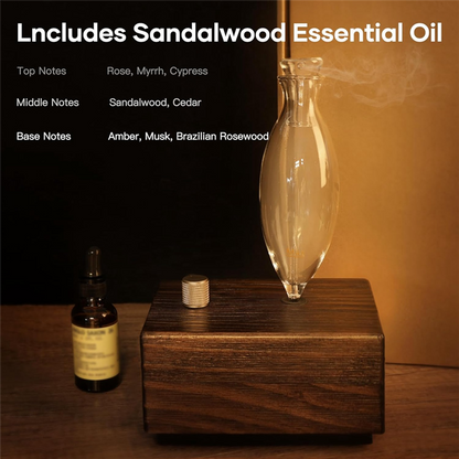 A11R Cordless Waterless Essential Oil Diffuser for Large Rooms