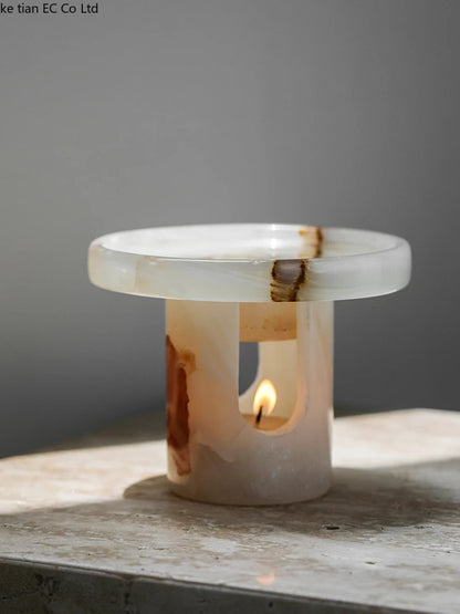 Marble Essential Oil Burner & Wax Warmer for Home Décor