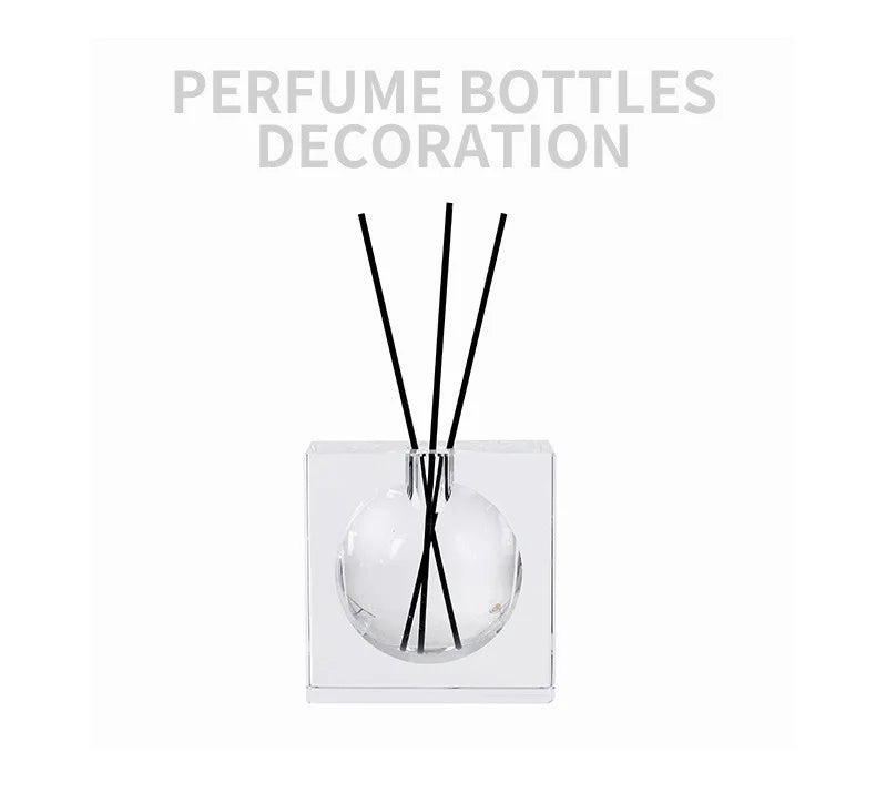 Square Clear Glass Reed Diffuser Bottle – view 13
