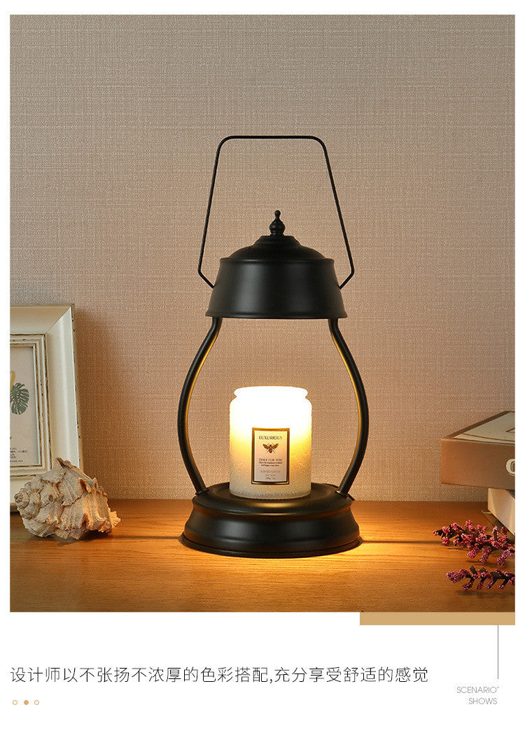 Vintage Candle Warmer Lamp – Antique Style Flameless Fragrance Light
