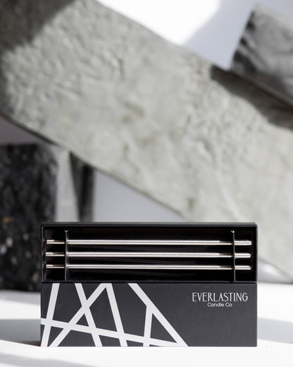 Everlasting Candle Co Silver Everlasting Candles