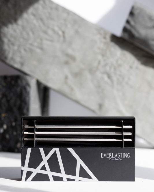 Everlasting Candle Co Silver Everlasting Candles