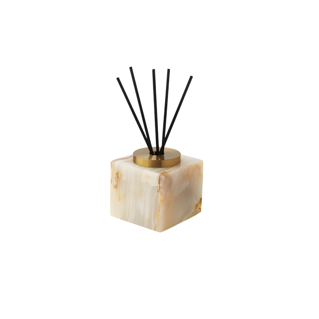 Simple Nordic Marble Aromatherapy Bottle Reed Diffuser