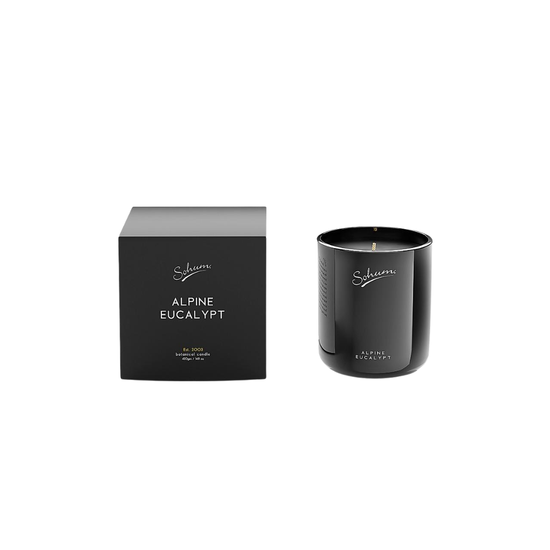 Sohum Alpine Eucalypt Signature Candle 420g - The Gift Company