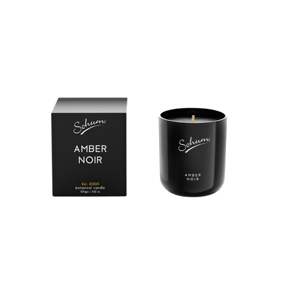 Sohum Amber Noir Signature Candle 420g - The Gift Company
