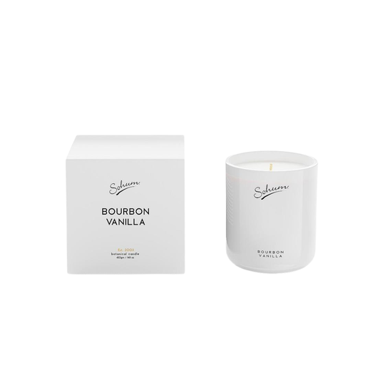 Sohum Bourbon Vanilla Signature Candle 420g - The Gift Company