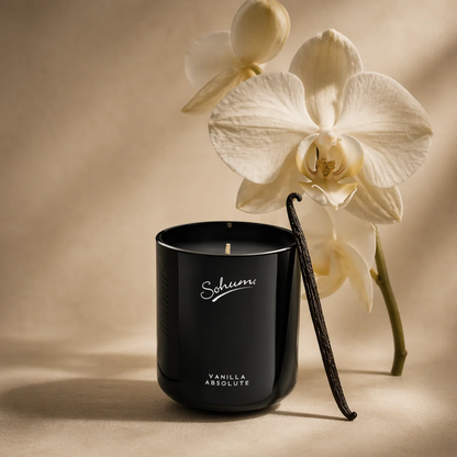 Sohum Vanilla Absolute Signature Candle 420g - The Gift Company