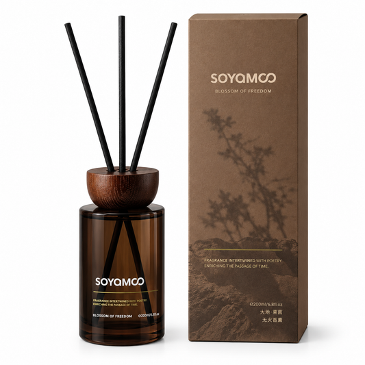 SOYAMOO Ebony Bergamot Lacey Reed Diffuser 200mL
