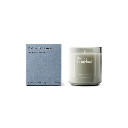 Studio Milligram Native Botanical Scented Candle 220g