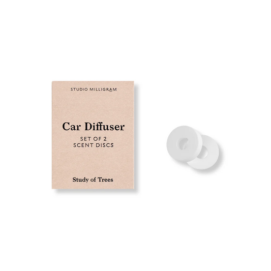 Studio Milligram Car Diffuser Study of Trees Fragrance Refill Set of 2