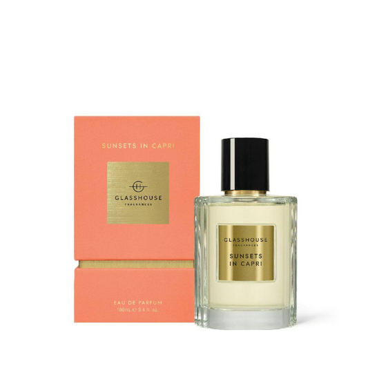 Glasshouse Fragrances Eau de Parfum - Sunsets in Capri 100mL
