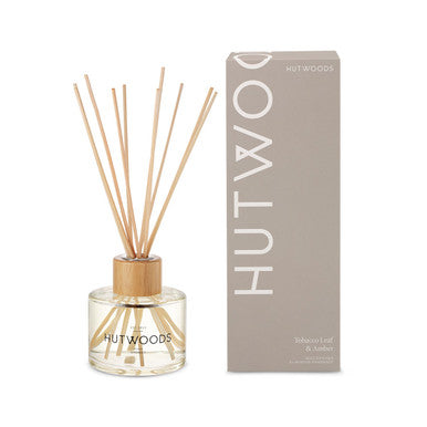 Hutwoods Tobacco Leaf & Amber Reed Diffuser 200mL