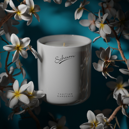 Sohum Tahitian Gardenia Signature Candle 100g