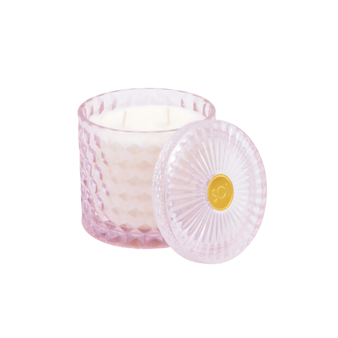 The SOi Co Champagne Lily Shimmer Candle 15oz