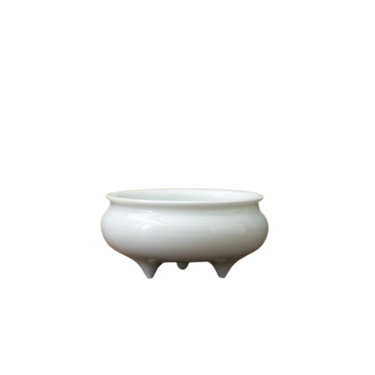 Three-Legged Ceramic Incense Holder & Waterfall Burner