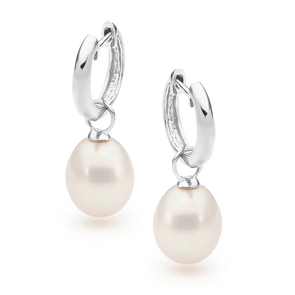 Ikecho Tilda Earrings Yellow & White Gold