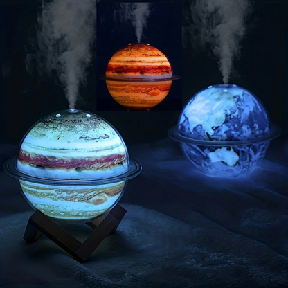 USB Air Humidifier with Colorful Night Light