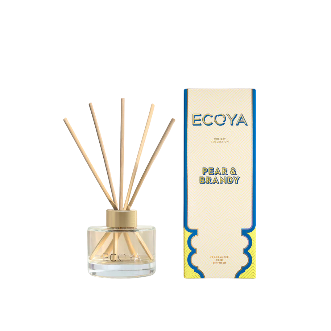 ECOYA Pear & Brandy Mini Diffuser Holiday Collection