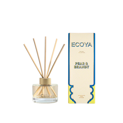 ECOYA Pear & Brandy Mini Diffuser Holiday Collection