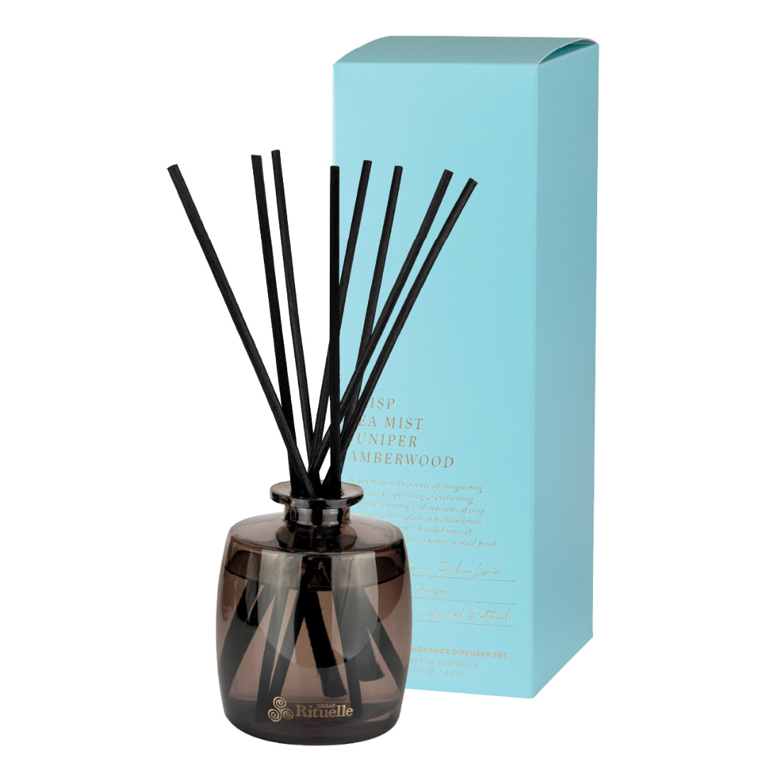 Urban Rituelle Diffuser - Crisp Sea Mist, Juniper, Amberwood 220mL