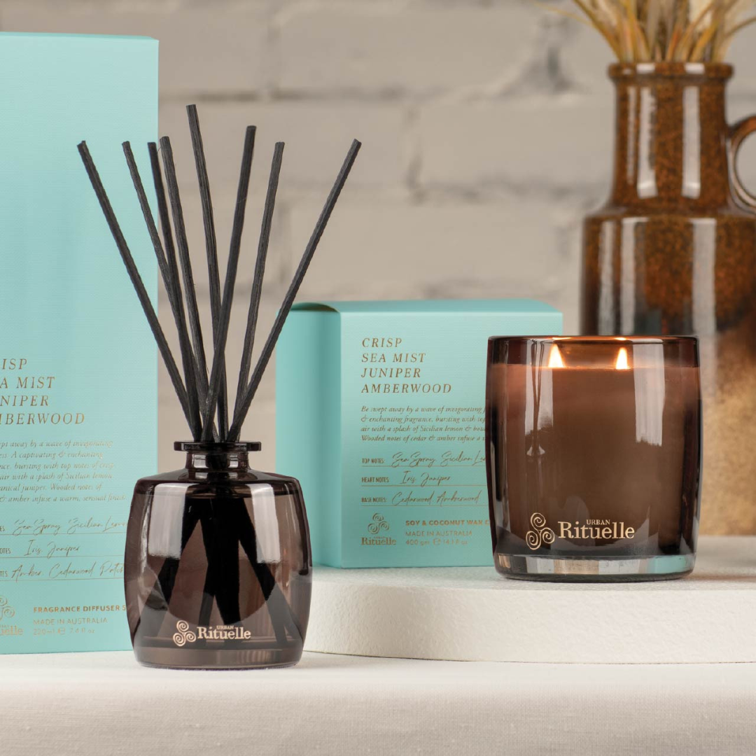 Urban Rituelle Diffuser - Crisp Sea Mist, Juniper, Amberwood 220mL