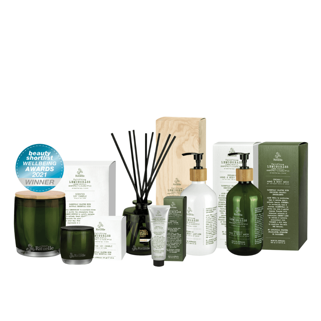 Urban Rituelle Lemongrass, Lemon Myrtle, Grapefruit & Eucalyptus Complete Bundle (worth $240)