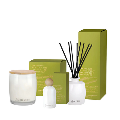 Urban Rituelle Lemongrass, Mandarin Zest, Tahitian Lime, Sandalwood Bundle (worth $130)