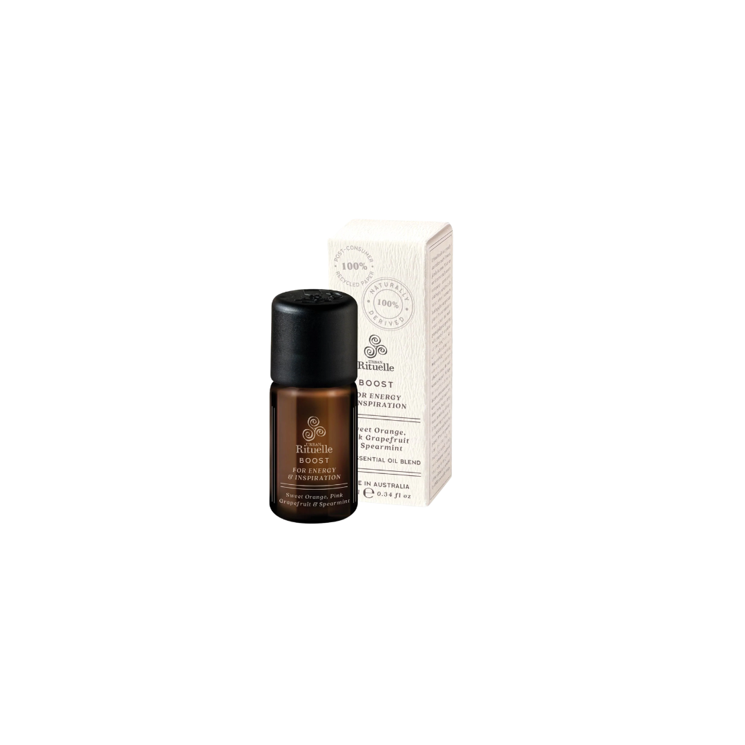Urban Rituelle (Boost) Sweet Orange, Pink Grapefruit & Spearmint Essential Oil 10mL