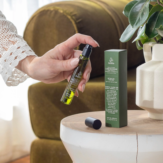 Urban Rituelle Lemongrass, Lemon Myrtle, Grapefruit & Eucalyptus Botanical Perfume 10ml - The Gift Company