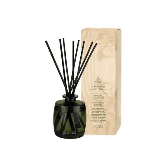 Urban Rituelle Lemongrass, Lemon Myrtle, Grapefruit & Eucalyptus Mini Fragrance Diffuser Set 90mL