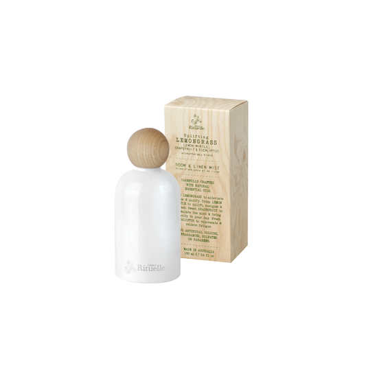 Urban Rituelle Lemongrass, Lemon Myrtle, Grapefruit & Eucalyptus Room & Linen Mist 100mL