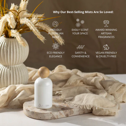 Urban Rituelle Lemongrass, Lemon Myrtle, Grapefruit & Eucalyptus Room & Linen Mist 100mL