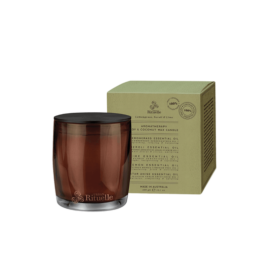 Urban Rituelle Lemongrass, Neroli & Lime Candle 400g
