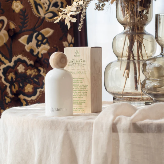 Urban Rituelle Lemongrass, Lemon Myrtle, Grapefruit & Eucalyptus Room & Linen Mist 100mL - The Gift Company