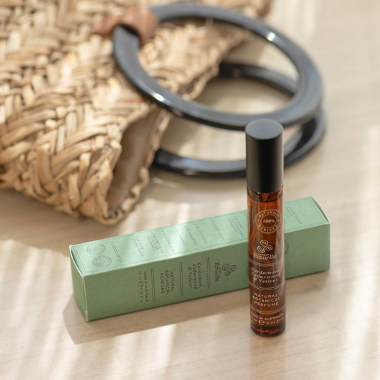 Urban Rituelle Natural Botanical Parfum Cardamom, Cedarwood & Vetiver Eau de Parfum 10mL