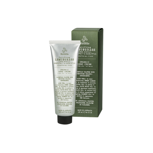 Urban Rituelle Organic Hand Cream - Lemongrass, Lemon Myrtle, Grapefruit & Eucalyptus 100mL
